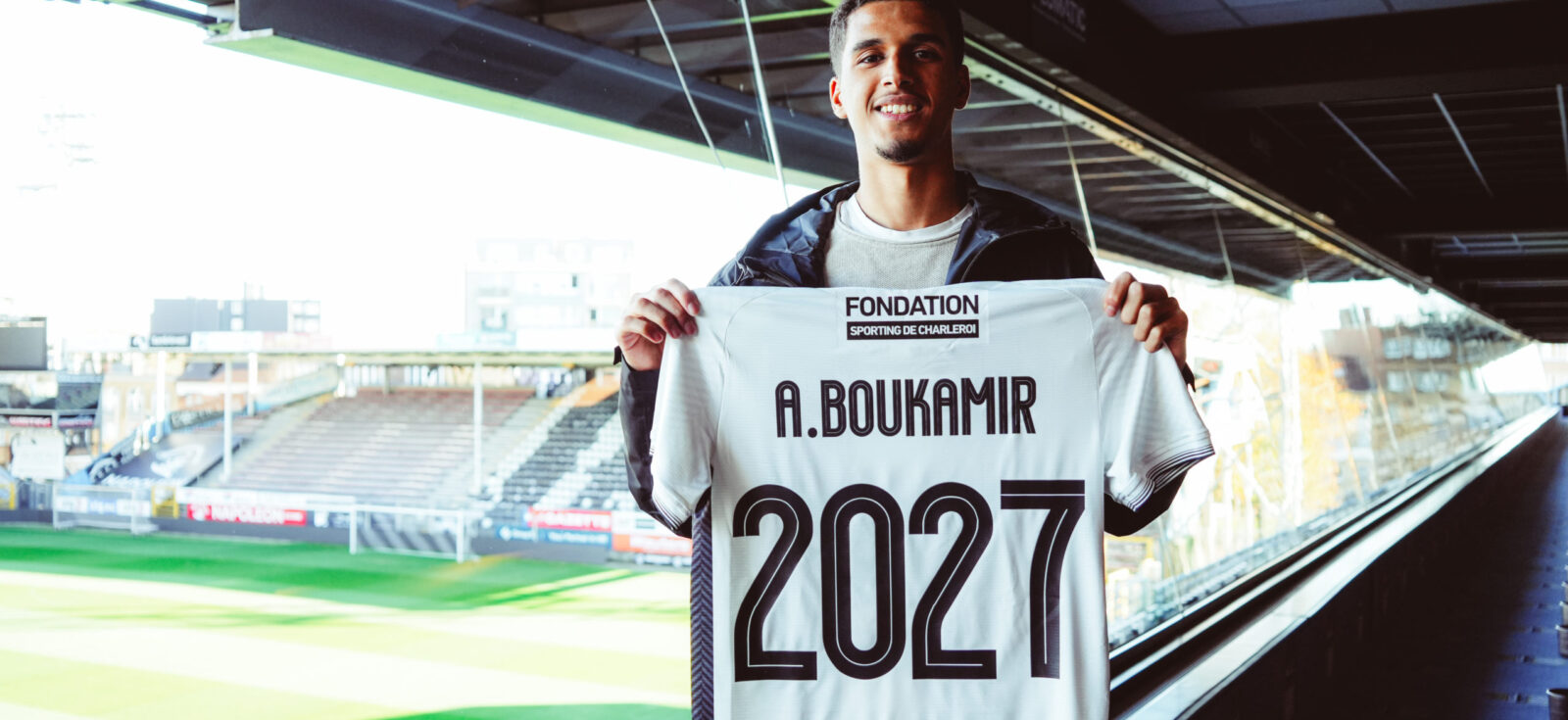 Amine Boukamir prolonge avec le Sporting de Charleroi