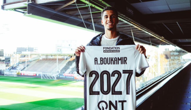 Amine Boukamir prolonge avec le Sporting de Charleroi
