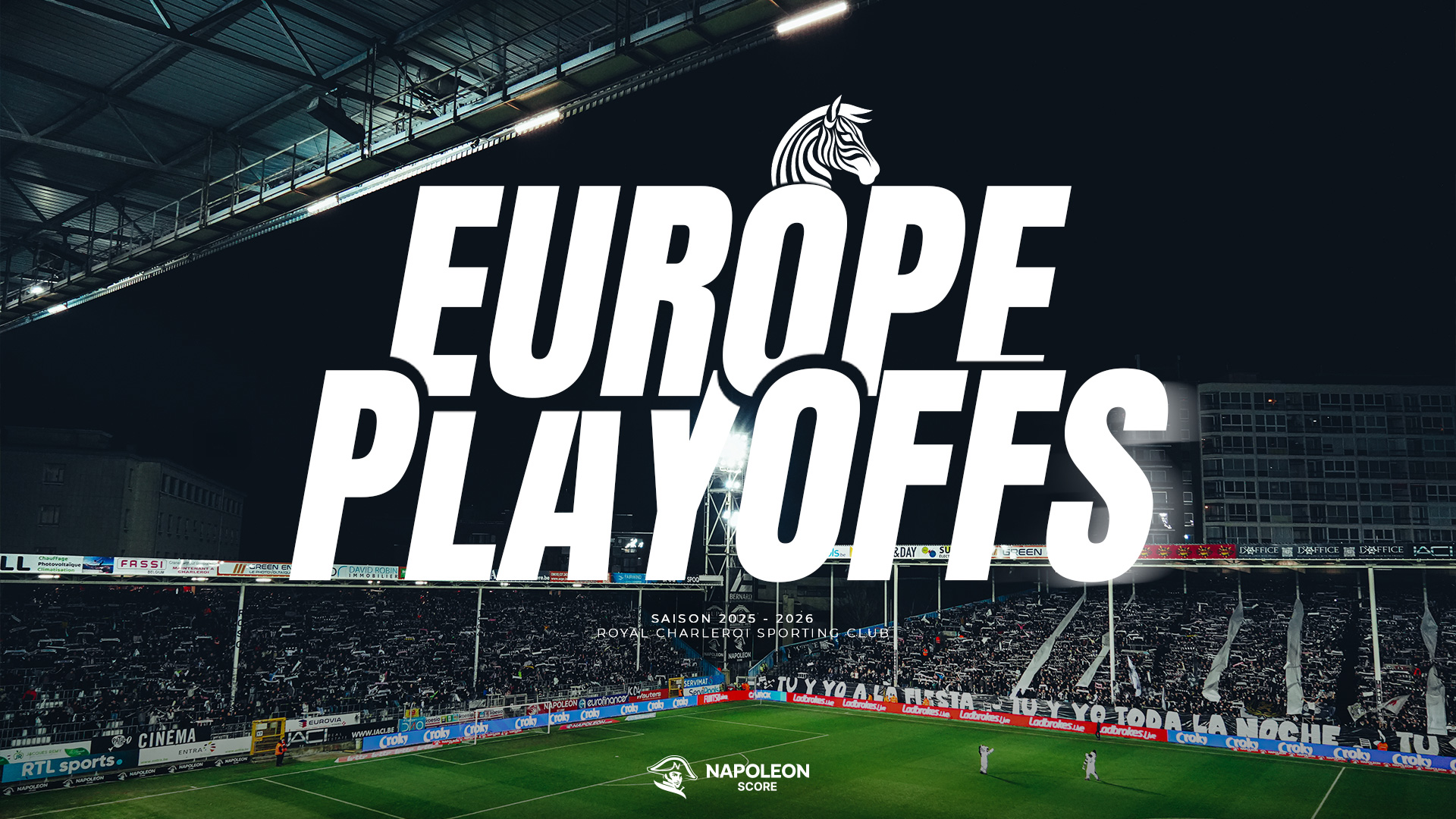 Information Europe Play-Offs 25/26 - | RCSC - | Charleroi Sporting