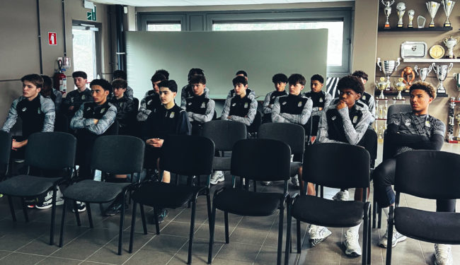 Sensibilisation au match fixing pour les U16 et U18 du Sporting