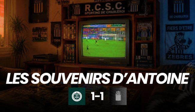 Les Souvenirs d&rsquo;Antoine : Lommel – Sporting de Charleroi 30.10.1999