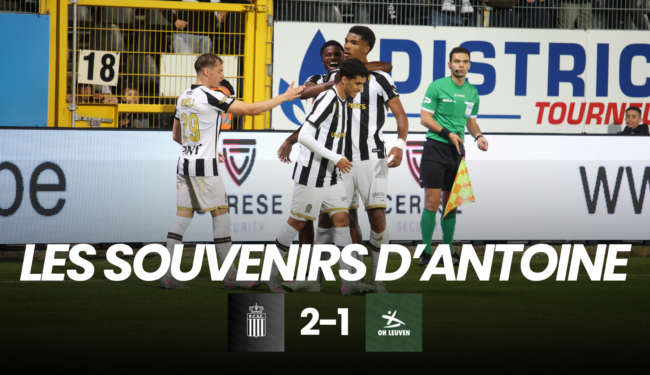 Les Souvenirs d’Antoine : Sporting Charleroi – Louvain du 24.05.2025